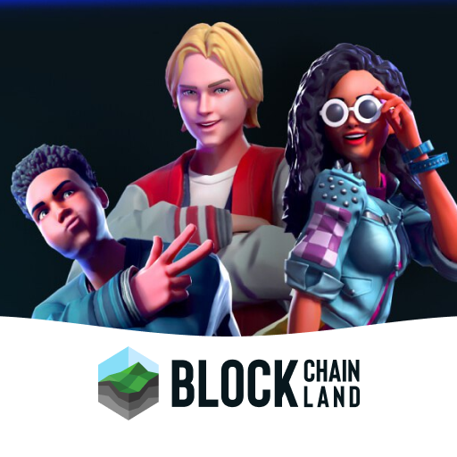 Blockchain Land  Icon