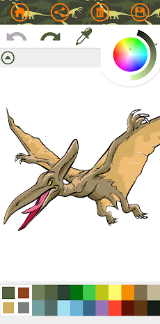 Dinosaurs Coloring Book Dinoのおすすめ画像3