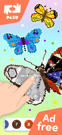 Game screenshot Pixel Coloring Games For Kids hack