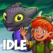 Idle Dragon Empire: tap vikings, train dragons