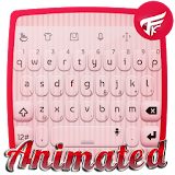 Pink wedding Keyboard Animated icon