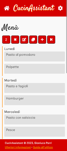 CucinAssistant Screen 2
