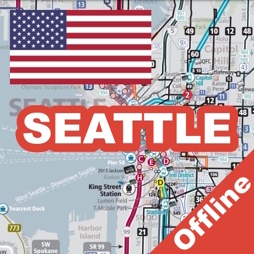SEATTLE METRO BUS MAP OFFLINE logo