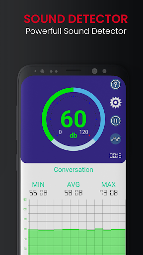 Sound Meter-frequency analyzer Screen 3