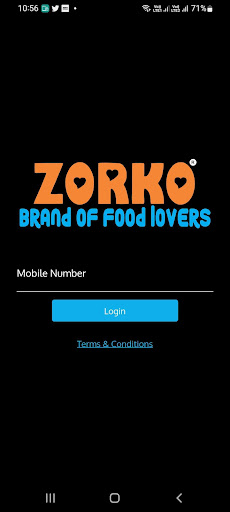 Android application ZORKO screenshort