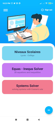 Android application Pocket Maths Mr screenshort