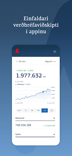 Landsbankinn Screenshot 4 - AppWisp.com