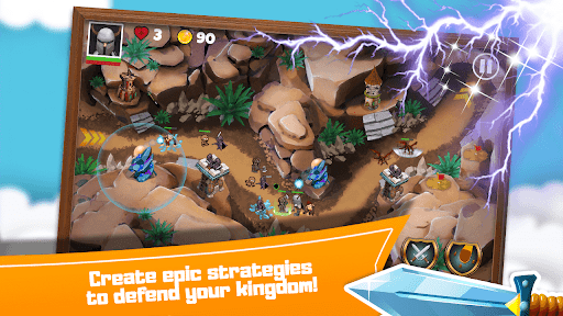 Android application Kingdoms Clash Defend Towers screenshort