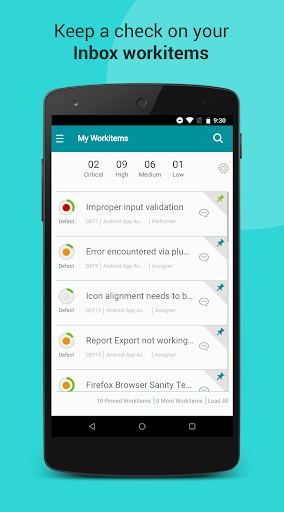 Android application SwiftEnterprise screenshort