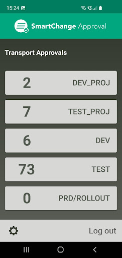 SmartChange Approval Screen 2