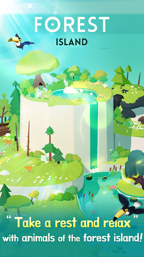 Android application Forest Island : Relaxing Game screenshort