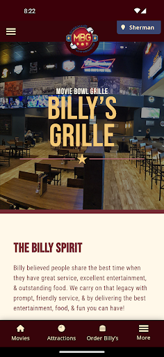 Movie Bowl Grille Screen 3