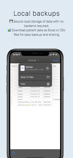 Medinin Doc: Patient Manage Screen 3