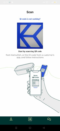 Android application Kamupak Partner screenshort