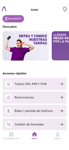 Avatel Telecom Screenshot 3 - AppWisp.com