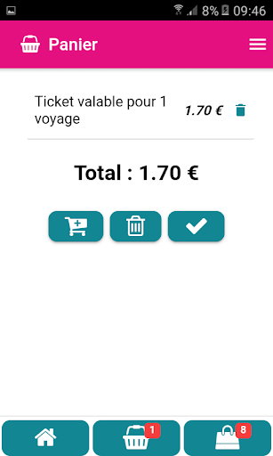 M-Ticket Alternéo Screen 3