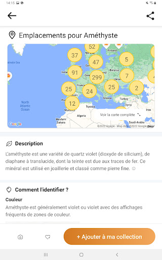 Rock Identifier: Roche, Pierre screenshot 9