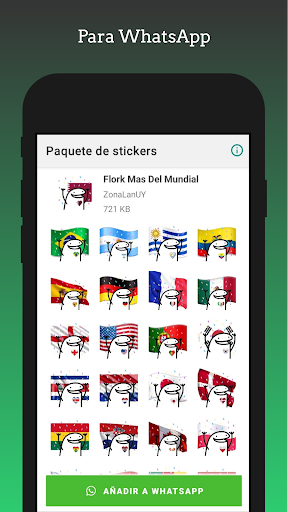 Stickers Flork Mas Del Mundial