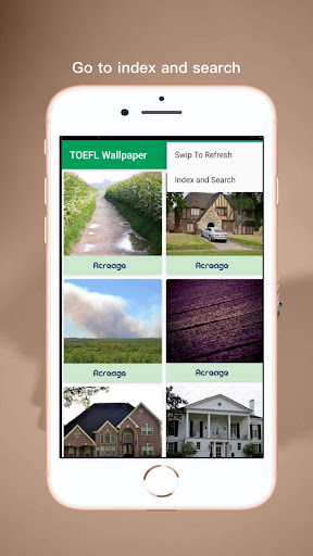 Android application TOEFL VOCABULARY FLASHCARDS screenshort