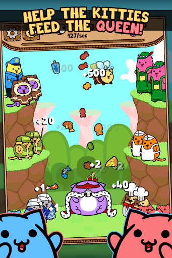 Kitty Cat Clicker - Hungry Cat Feeding Game android-1mod screenshots 1