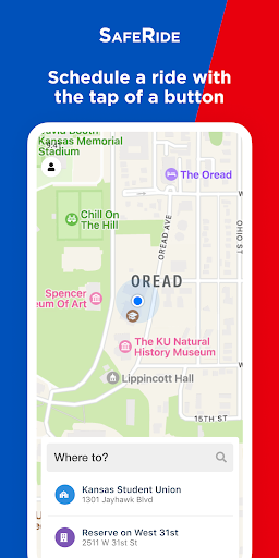 KU SafeRide Screen 2