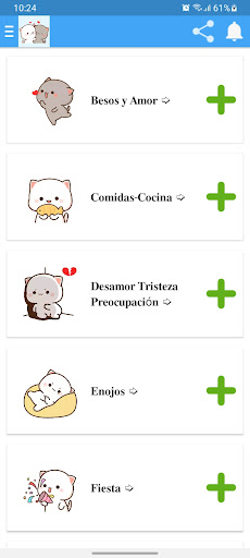 Mochi Cats Stickers de Gatitos Screenshot 1 - AppWisp.com
