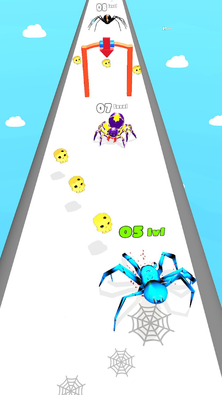 Hack Insect Run – Spider Evolution