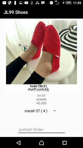 JL99 Shoes Online Shop Screen 3