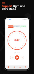 Captura 23 Pomodoro Focus Timer: To-Do android