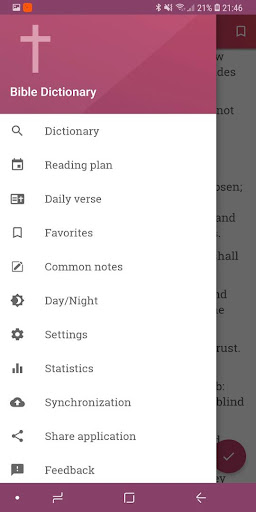 Android application Vines Expository Dictionary screenshort