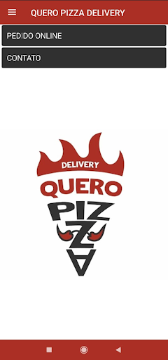 Android application Quero Pizza Delivery screenshort