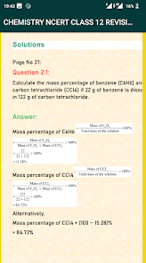 Chemistry  Class 12 NCERT Revision Kit +Answers 6
