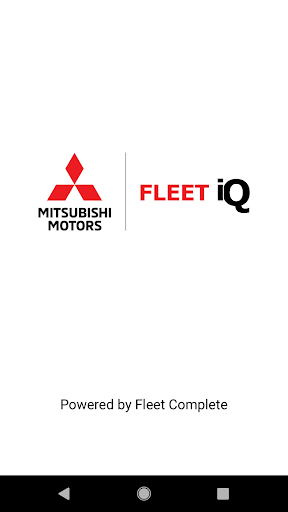 Android application Mitsubishi Fleet iQ screenshort