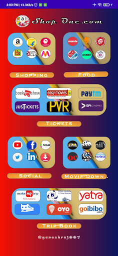 ShopOne.com Screen 2