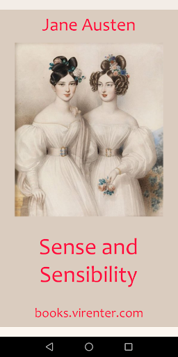Android application Sense and Sensibility screenshort