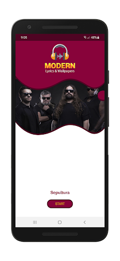 Android application Sepultura Lyrics & Wallpapers screenshort
