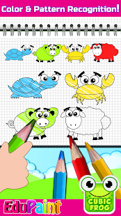 Kids Coloring Games - EduPaint screenshots 3