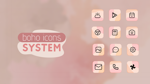 Screenshot of Boho Icon Pack