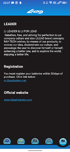 Lilead Battery Screen 3