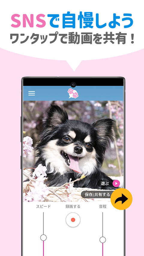 おしゃべりペット：犬や猫の面白動画メーカー・Pet写真加工のおすすめ画像5