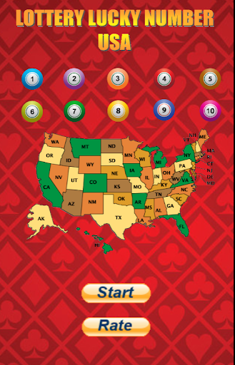 Android application Lottery Lucky Number screenshort