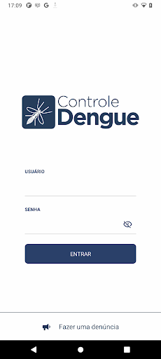 Android application Controle Dengue Itajaí screenshort