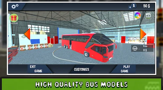 Bus Travel Drive Simulation