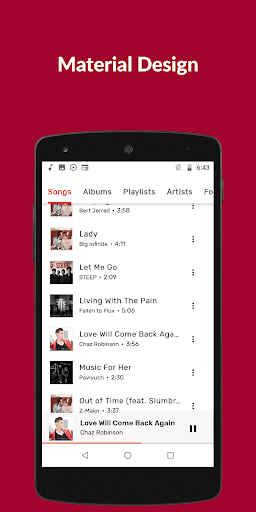Android application Mp3 Player - Music Player screenshort