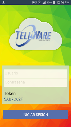 Android application Tellwaremovil screenshort