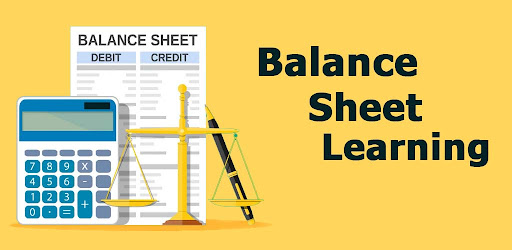Android application Balance sheet learning screenshort