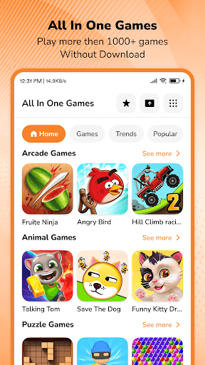 All Games : All In One Game Screen 2