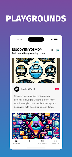Learn to code with Yolmo® Screenshot 2 - AppWisp.com