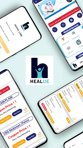 Android application Healue screenshort