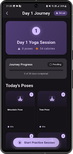 Yoga – Poses and Voice Guide